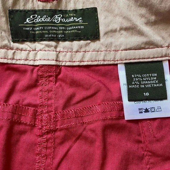 Eddie Bauer Cargo Skirt Zipper & Snap w Drawstring - Picture 3 of 5